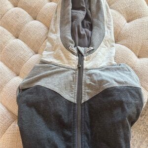 Lululemon Athletica Brown and Gray Hoodie